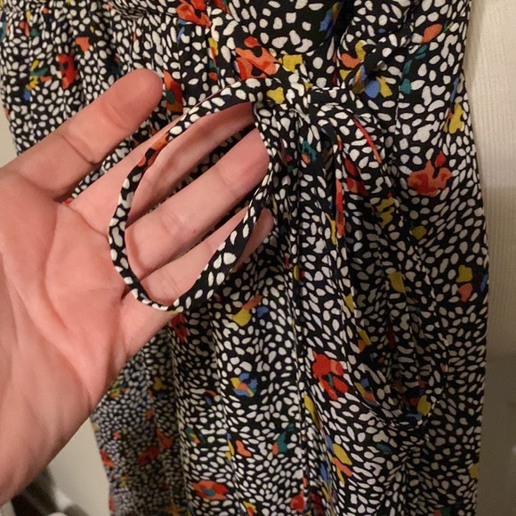 Greylin Silk Spaghetti Strap long pant length Romper Jumpsuit Size Medium - Picture 5 of 11